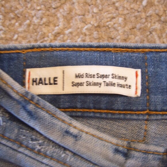 Like New Excellent Condition True Religion Women Jeans sz 26 Made in USA - Picture 3 of 5